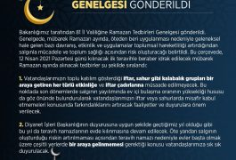 Ramazan Tedbirleri Genelgesi Hakkında