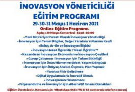 İNOVASYON YÖNETİCİLİĞİ EĞİTİM PROGRAMI