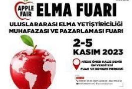 ULUSLARARASI ELMA FUAR  ELMA YETİŞTİRİCİLİĞİ MUHAFAZASI VE PAZARLAMASI FUARI