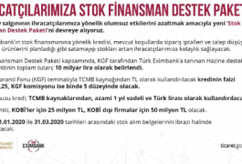 Türk Eximbank “Stok Finansman Destek Paketi”